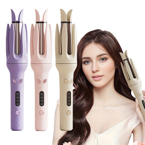 Automatic Hair Curler, Rotating Curl Waves Anti-Tangle Curling Iron Styler